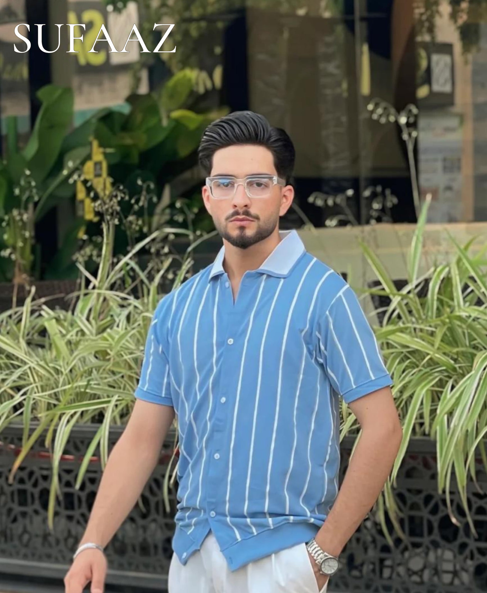 OLD MONEY LINING BUTTON SHIRT
