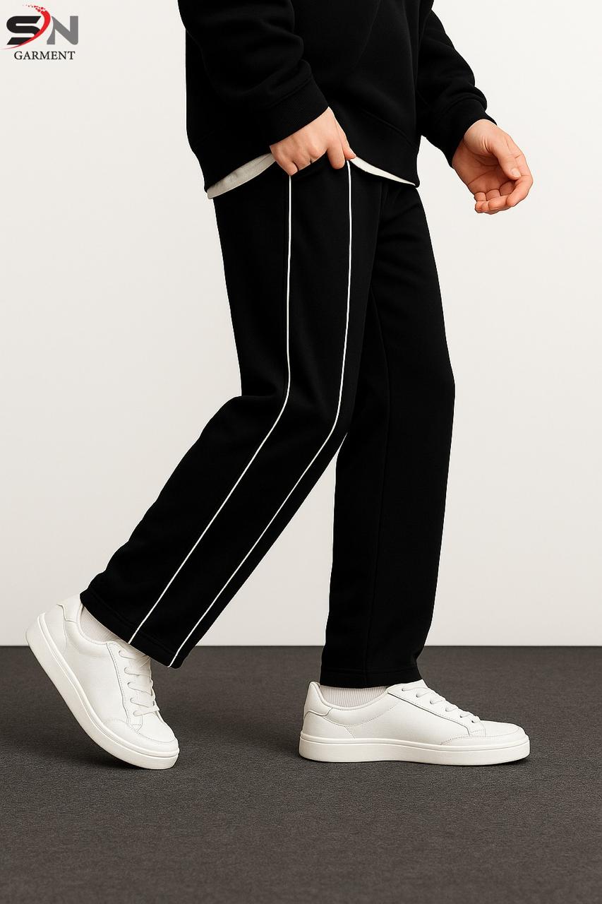 Side Stripe Baggy Trouser