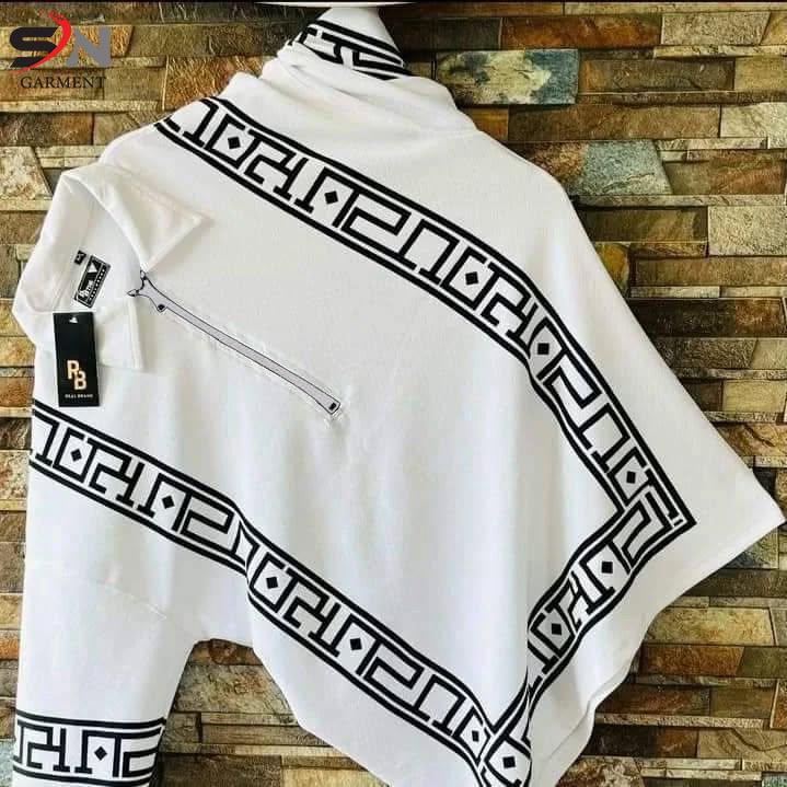 Half Zip printed T-Shirt