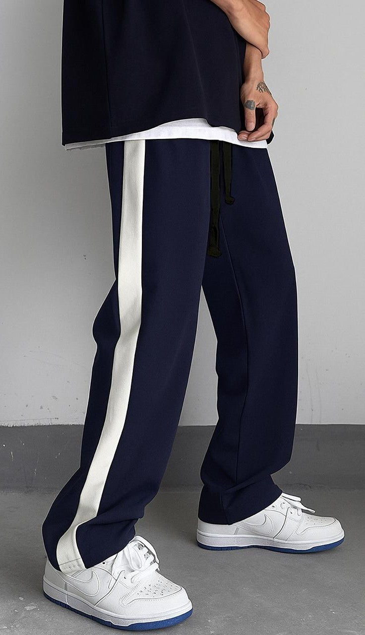 Side Stripe baggy trouser