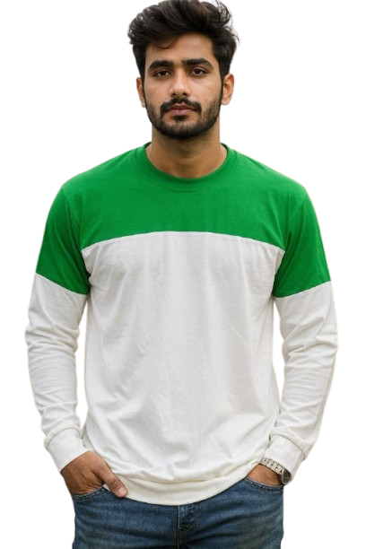14 August Printed Full Sleeves T-Shirt